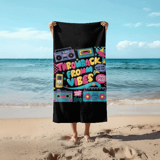 Early 90s and 2000s | Y2K fashion Beach Towels