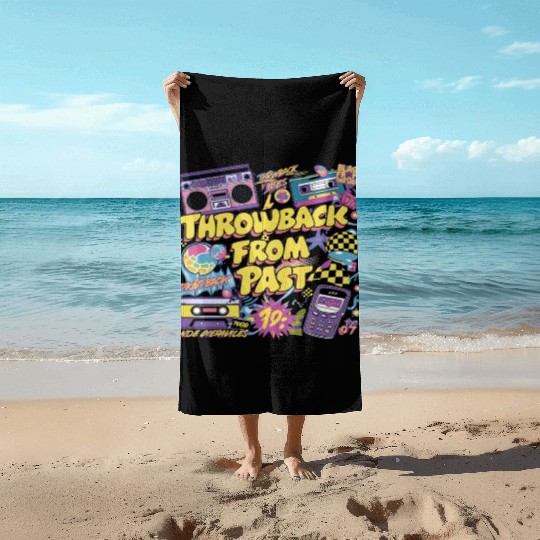 Early 90s and 2000s | Y2K fashion Beach Towels