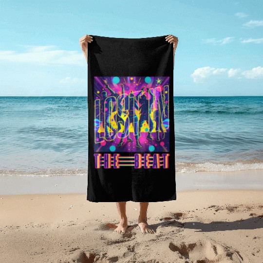 EDM Festival Lost In The Beat Beach Towels