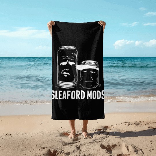 Sleaford Mods Punk Rock Design Beach Towels