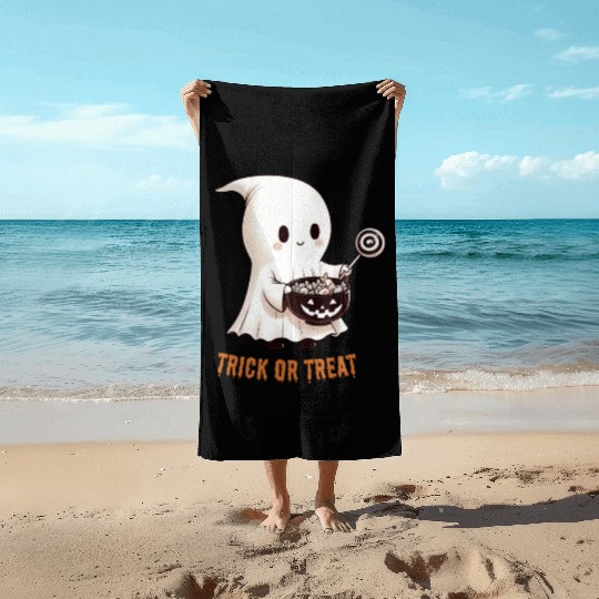Trick or Treat Beach Towels