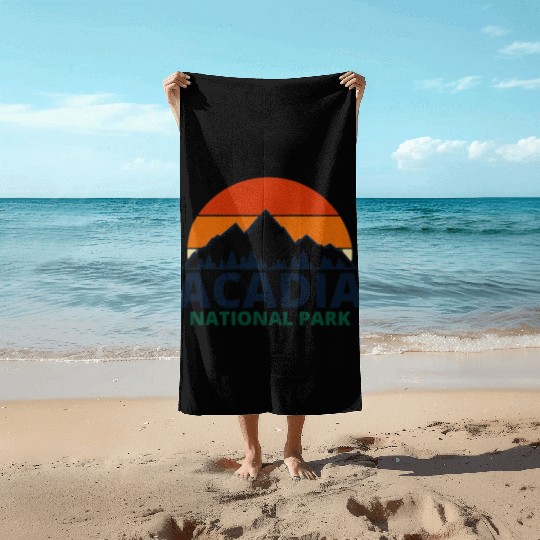 Acadia National Park Beach Towels