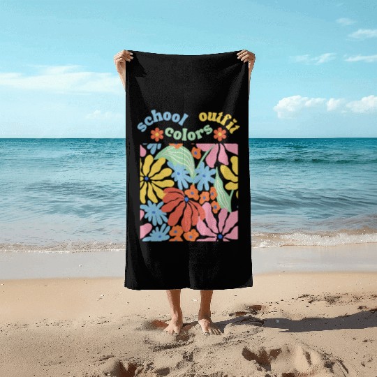 school outfit colors: Perfect Your Campus Style Beach Towels