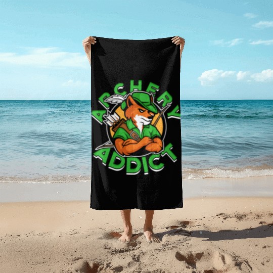 Archery Archer Archery Addict Beach Towels