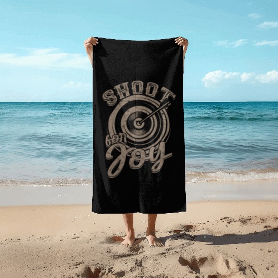 Archery Archer Shoot for Joy Beach Towels