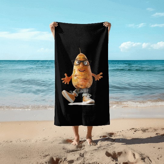 Sweet Potato Beach Towels