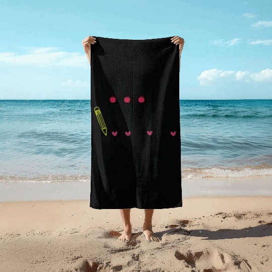 Game Over Back To School Beach Towels