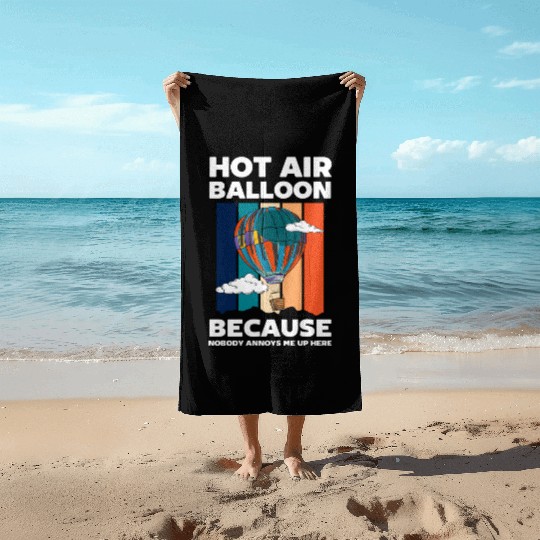 Balloon Aviation Fun Hobby Beach Towels