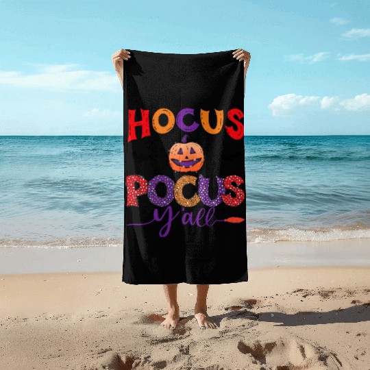 HOCUS POCUS Beach Towels