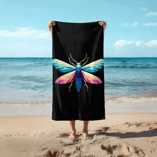 Fireflies,Lightning Bug Beach Towels