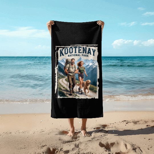 Kootenay National Park Adventure Nature Beach Towels