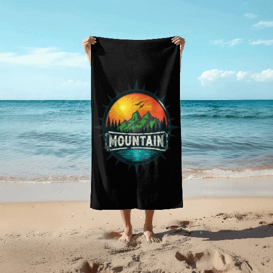 Sunrise Summit Beach Towels