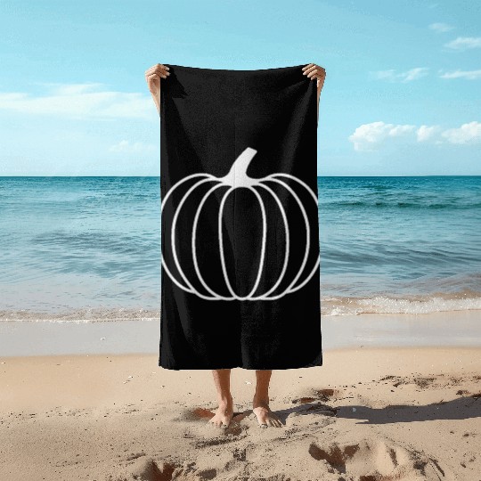 Pumpkin Beach Towels