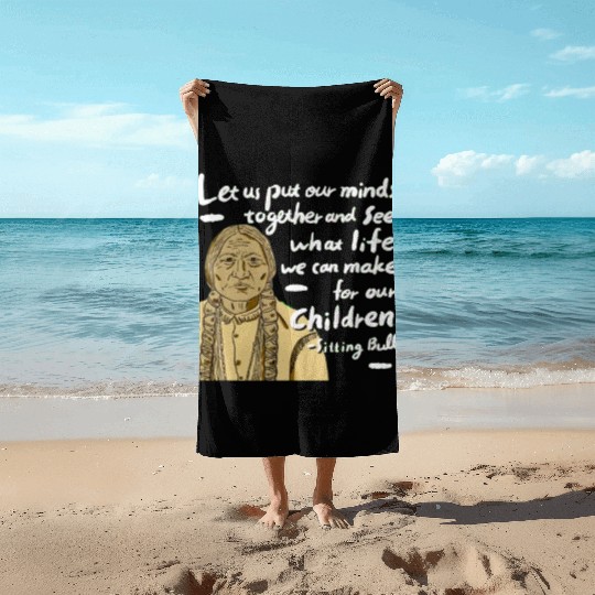 Indigenous People Logos Beach Towels