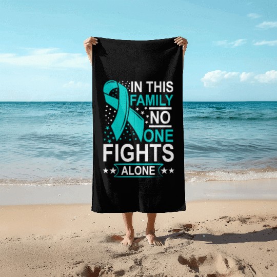 Wellness Collection - Family, No-one Fights Alone Beach Towels