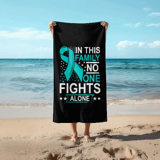 Wellness Collection - Family, No-one Fights Alone Beach Towels
