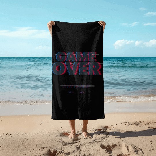 GameOver Beach Towels