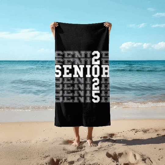 Class Of 2025 Senior 2025 Back To School Beach Towels