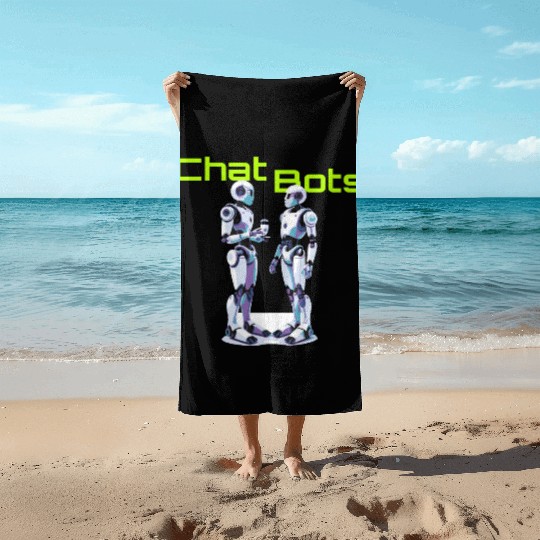 Chat Bots Beach Towels
