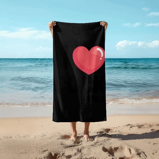 Funny I Love Cocktails 1 Beach Towels