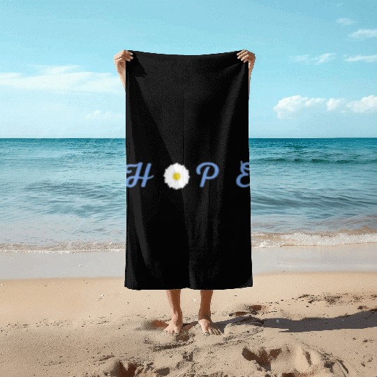 Hope Floral Crewneck Beach Towels - Unisex Midweight