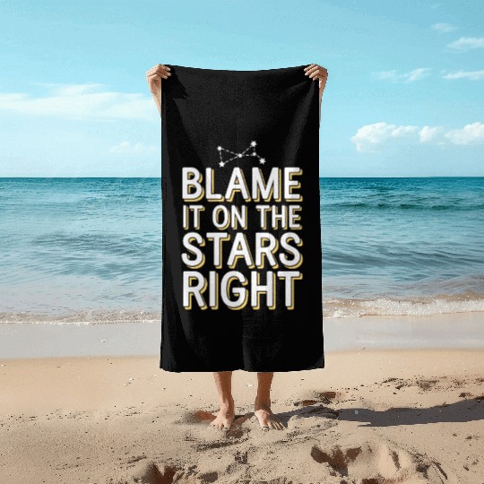 Astrology Skeptic Critical Thinking Beach Towels