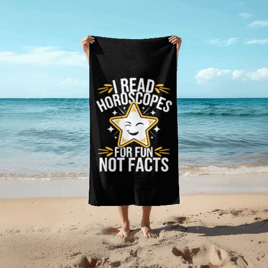 Astrology Skeptic Critical Thinking Beach Towels