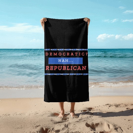 US election: Vote for Republican Edition Beach Towels