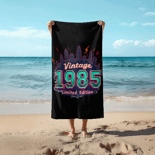 vintage 1985 limited edition Beach Towels