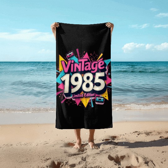 vintage 1985 limited edition Beach Towels