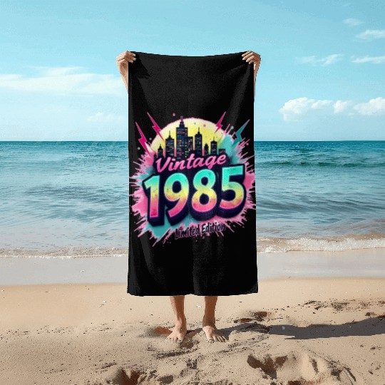 vintage 1985 limited edition Beach Towels