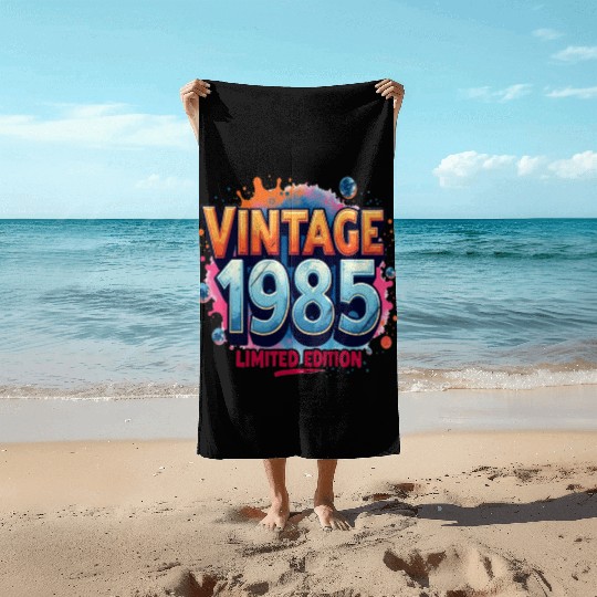 vintage 1985 limited edition Beach Towels