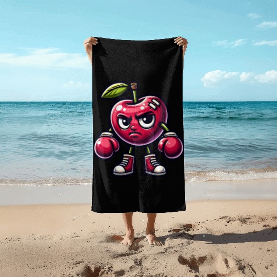 ough Cherry Boxer – Rumble Fruit Character Beach Towels
