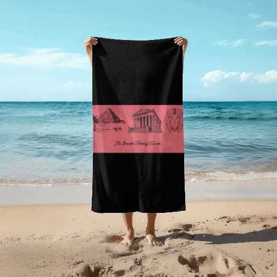 The greatest history teacher Beach Towels