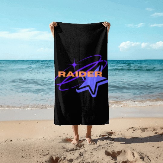 Raiders on the street Beach Towels