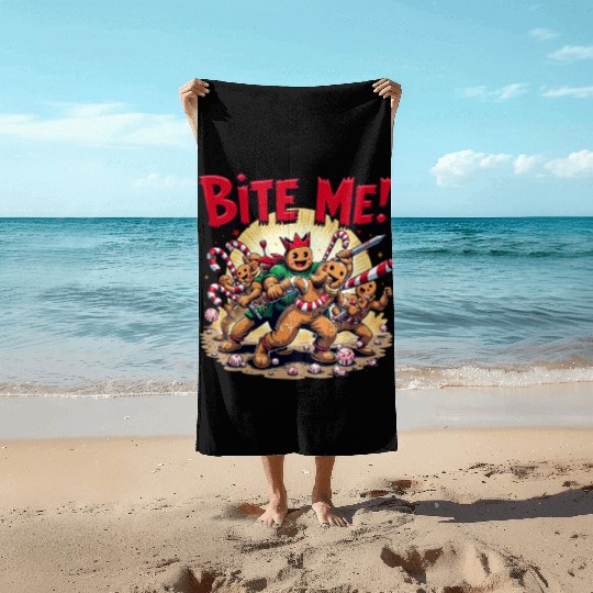 Cookie Combat Beach Towels