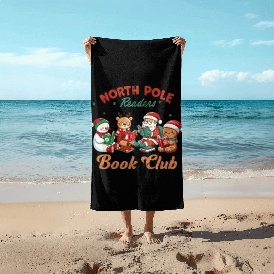 North Pole Readers Book Club ALPA STORE Beach Towels