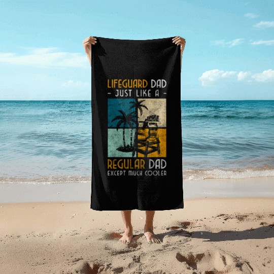 Lifeguard Edge Of The Pool Swimming Beach Towels