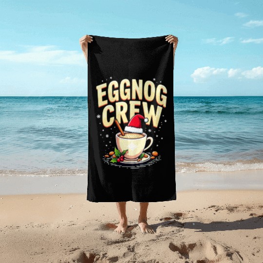 EGGNOG CREW Beach Towels