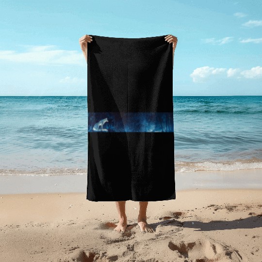 Foxfire in the Bamboo Grove Beach Towels
