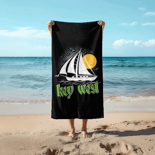 KEY-WEST FLORIDA Sunshine-State West Keys Beach Towels