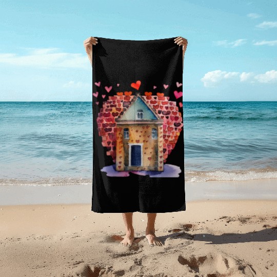Love will keep it Beach Towels