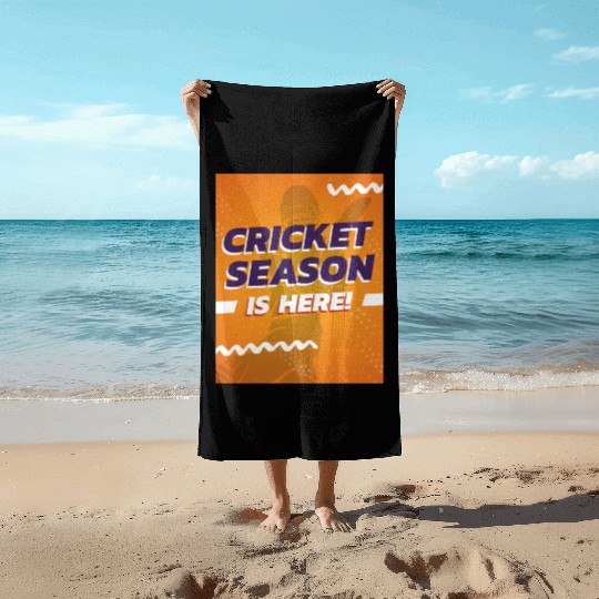 CRICKET 2025 Beach Towels