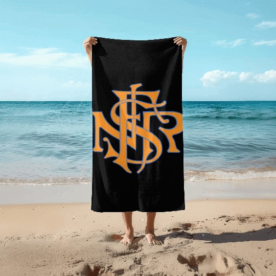 Our Lady of the Rosary of Fátima - NSRF monogram Beach Towels
