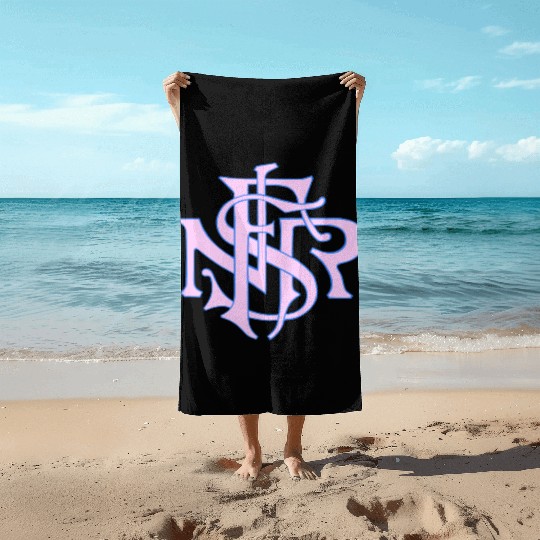 Our Lady of the Rosary of Fátima - NSRF monogram Beach Towels
