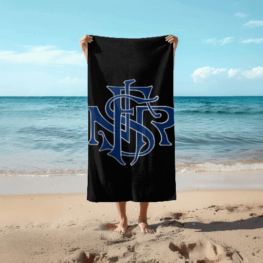 Our Lady of the Rosary of Fátima - NSRF monogram Beach Towels