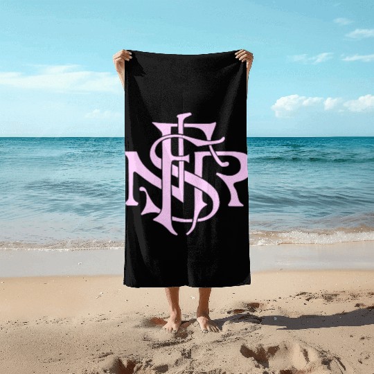 Our Lady of the Rosary of Fátima - NSRF monogram Beach Towels