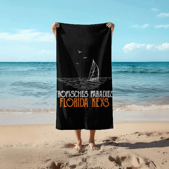 West Keys TROPICAL PARADISE FLORIDA KEYS Beach Towels
