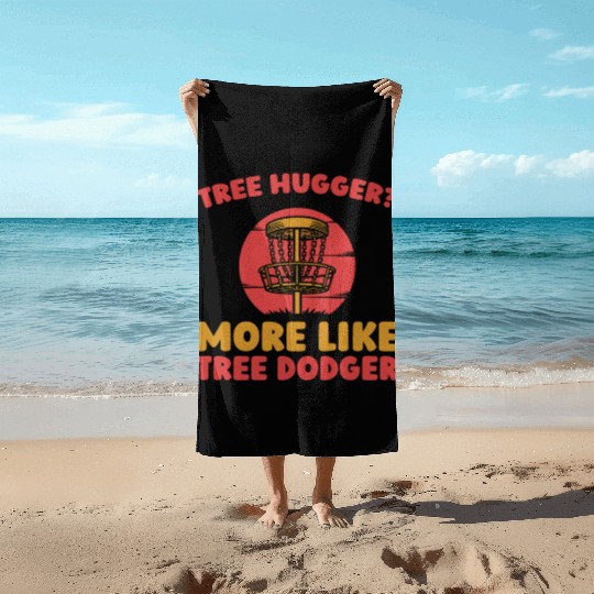 Disc Golf Frisbee Golf Tree Beach Towels