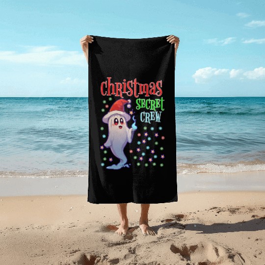 Christmas Secret Crew Beach Towels
